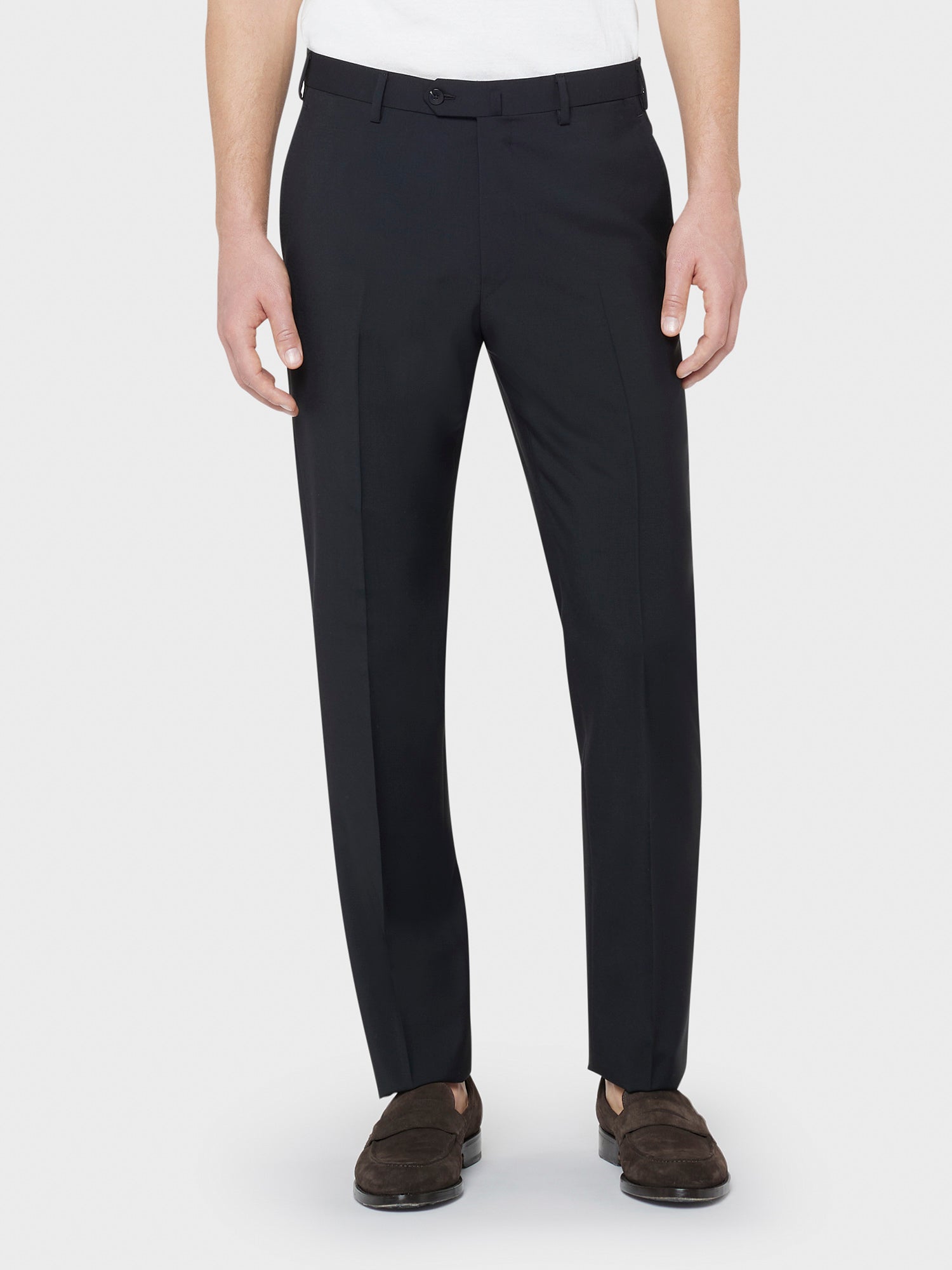 Caruso Pantalone in lana nero