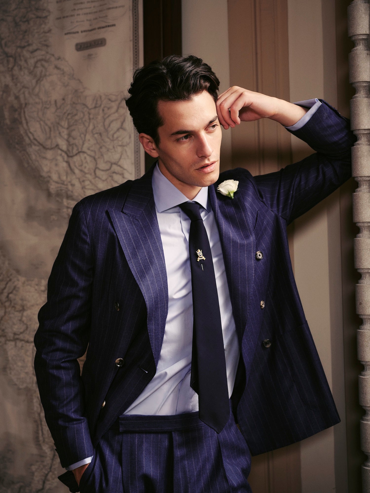 Raffaele Caruso ネイビースーツ Caruso - Sartorial Heritage Since 1958