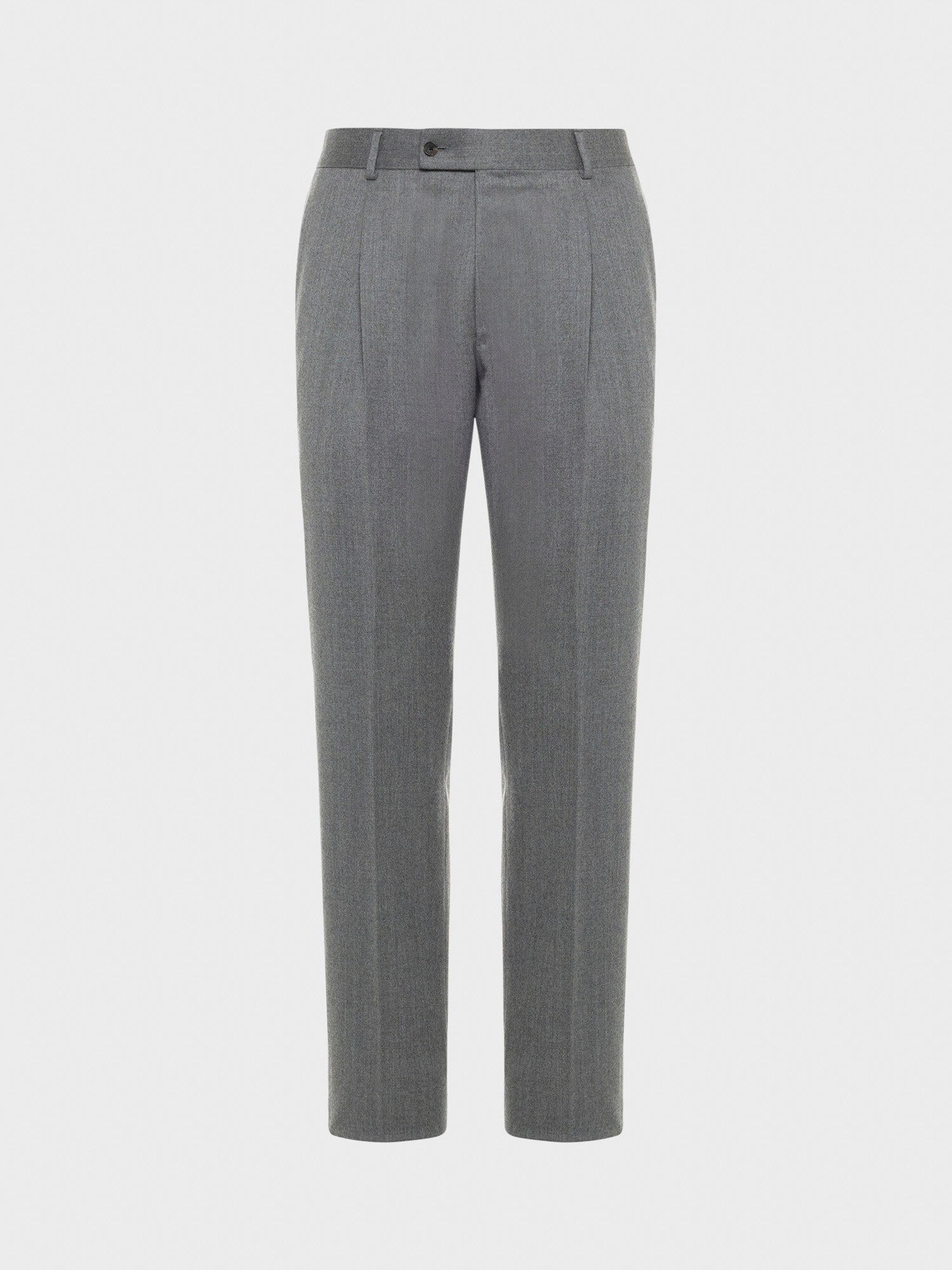 Caruso Menswear Abbigliamento Uomo Pantalone in lana "Nuage" e seta grigio still