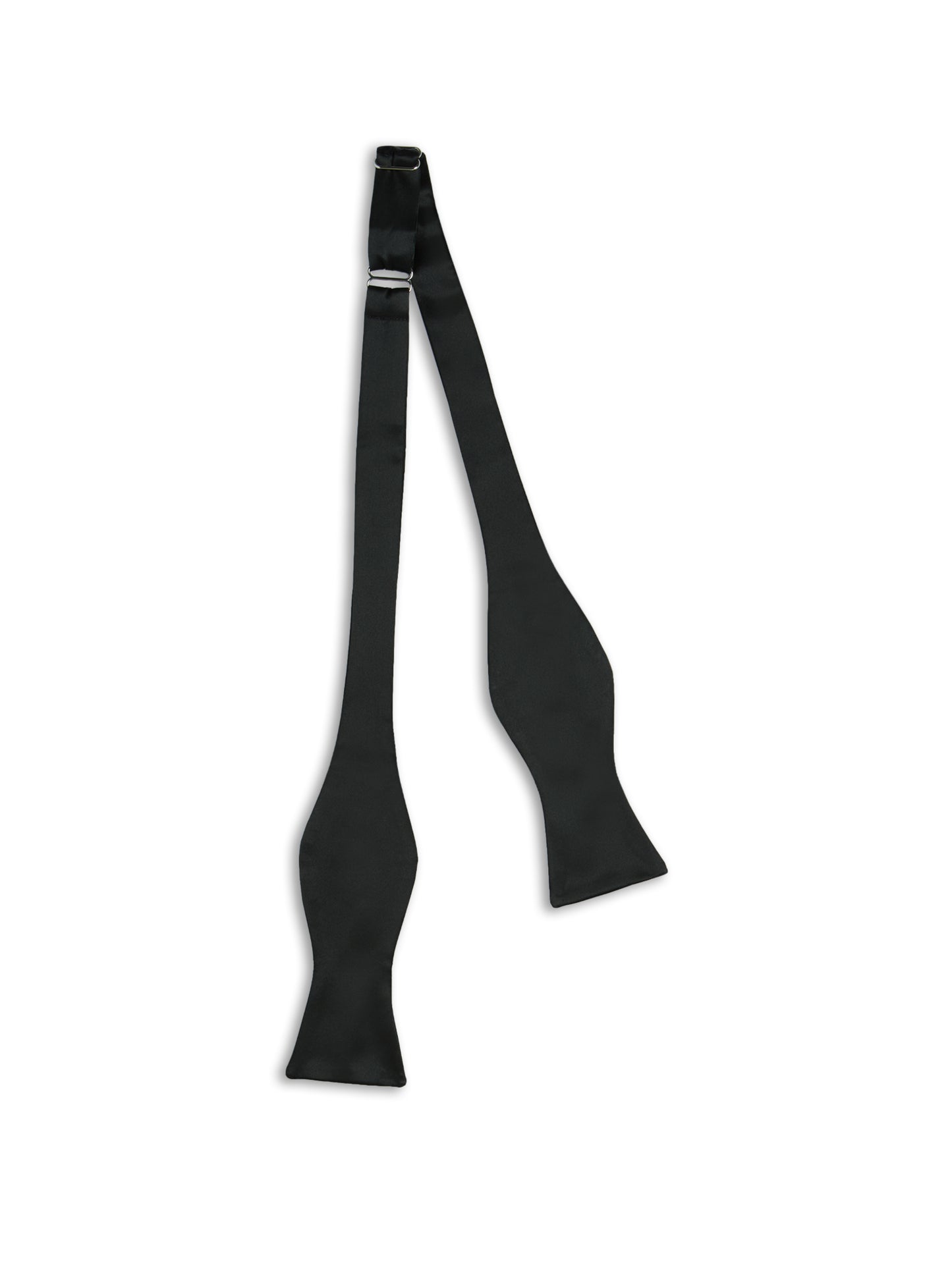 Papillon da annodare in seta nero