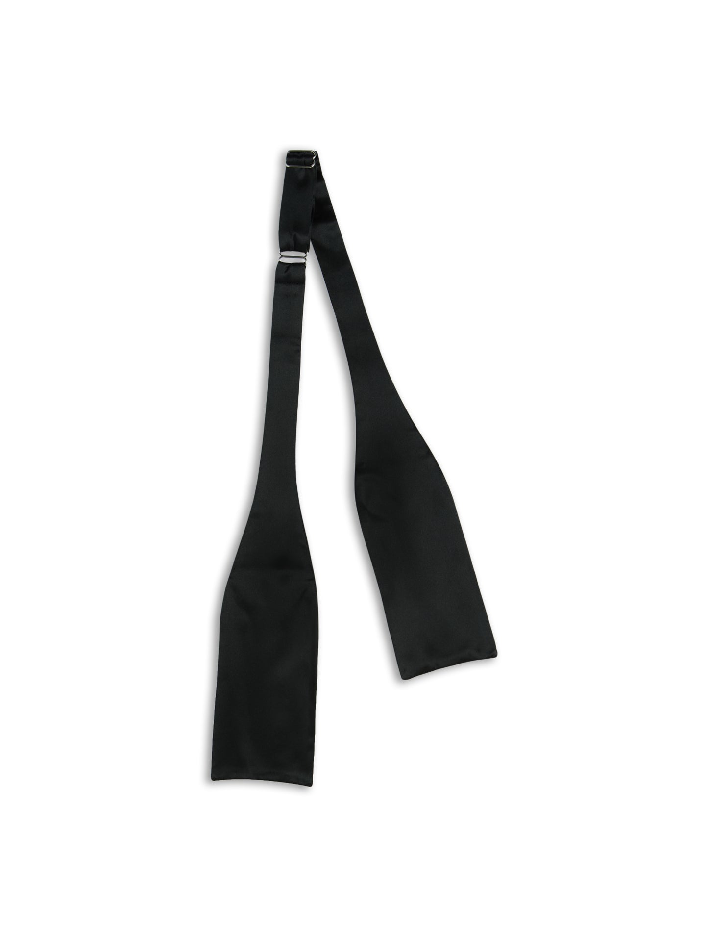 Papillon da annodare in seta nero