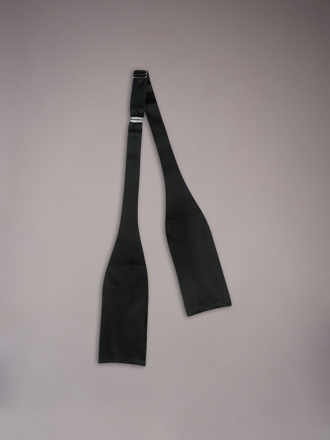 Papillon da annodare in seta nero