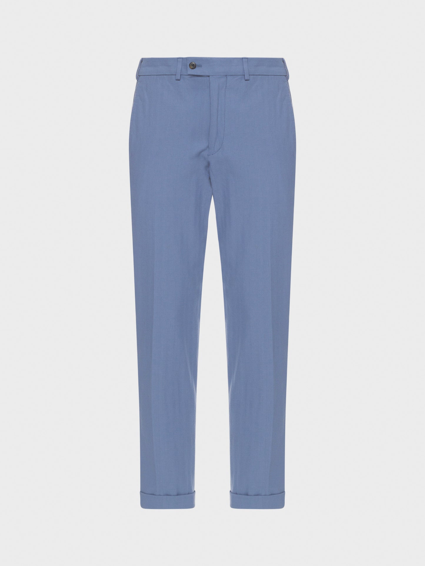 Caruso Menswear Abbigliamento Uomo Pantalone in cotone azzurro still
