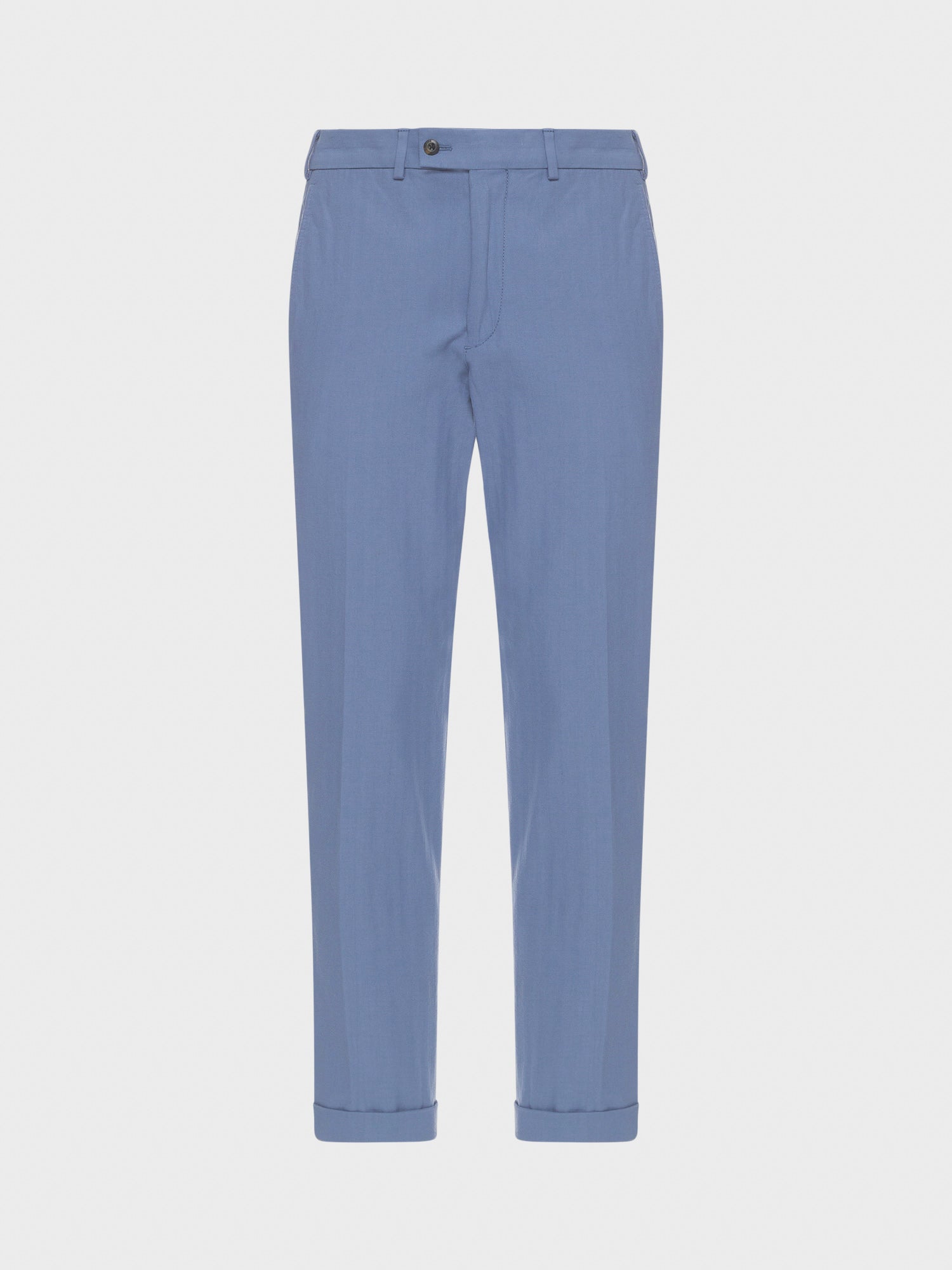 Caruso Menswear Abbigliamento Uomo Pantalone in cotone azzurro still