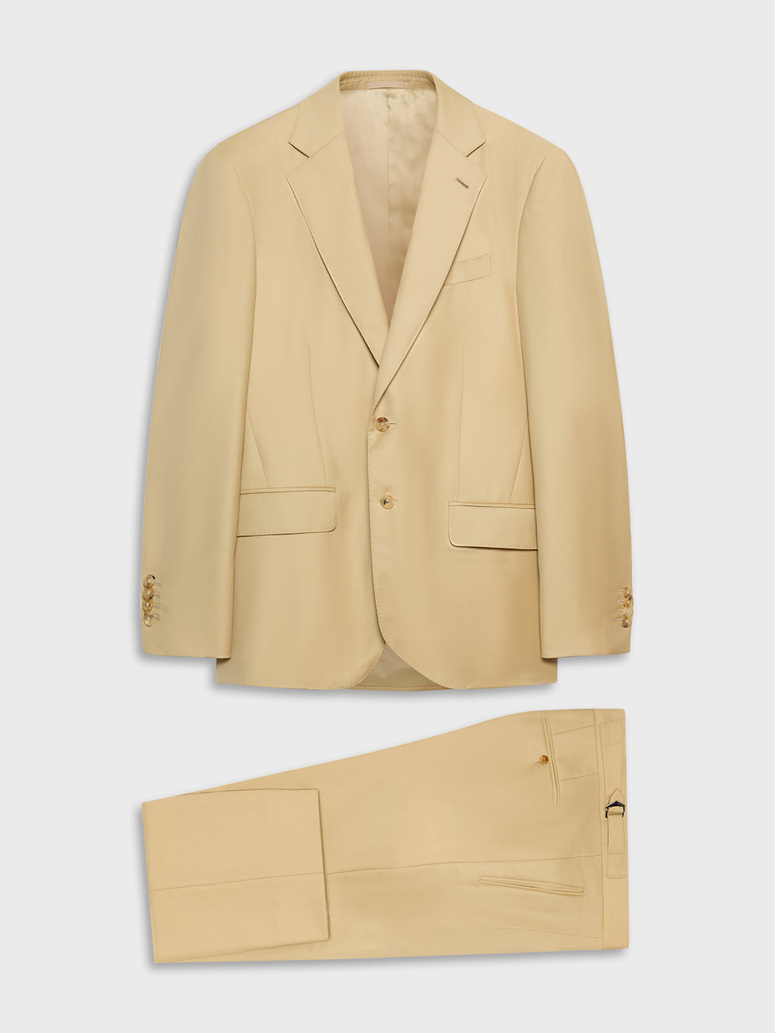 Caruso Menswear Abbigliamento Uomo Abiti Abito macbeth in lana giallo senape look 2