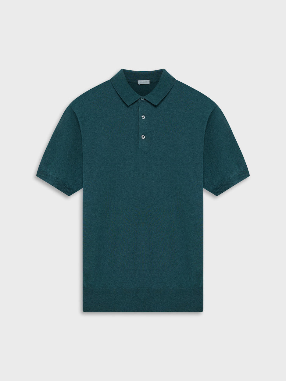 Brown Short-Sleeved Polo