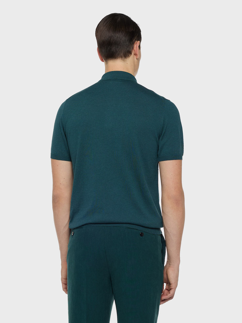 Brown Short-Sleeved Polo