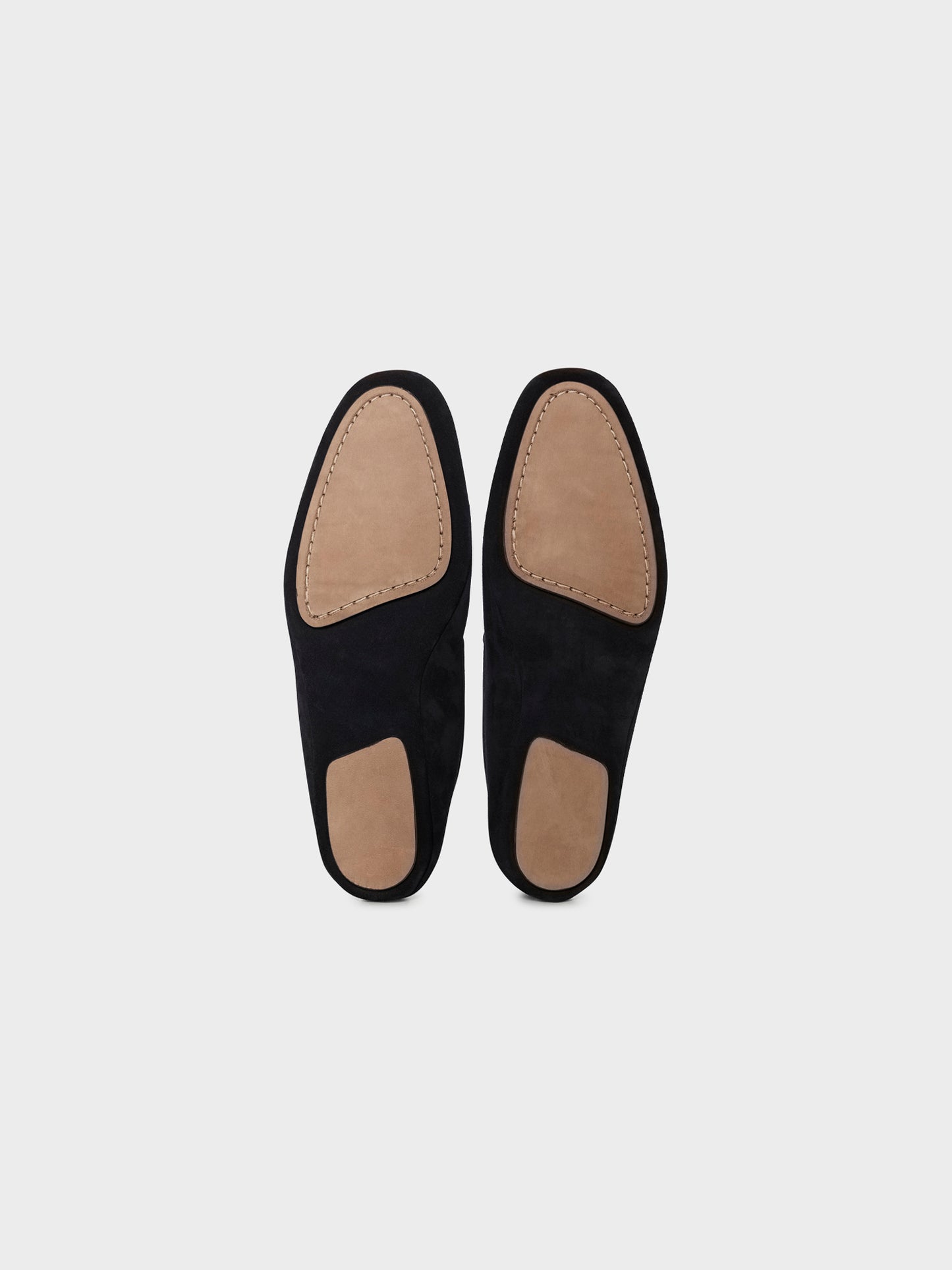 Slipper in pelle scamosciata marrone