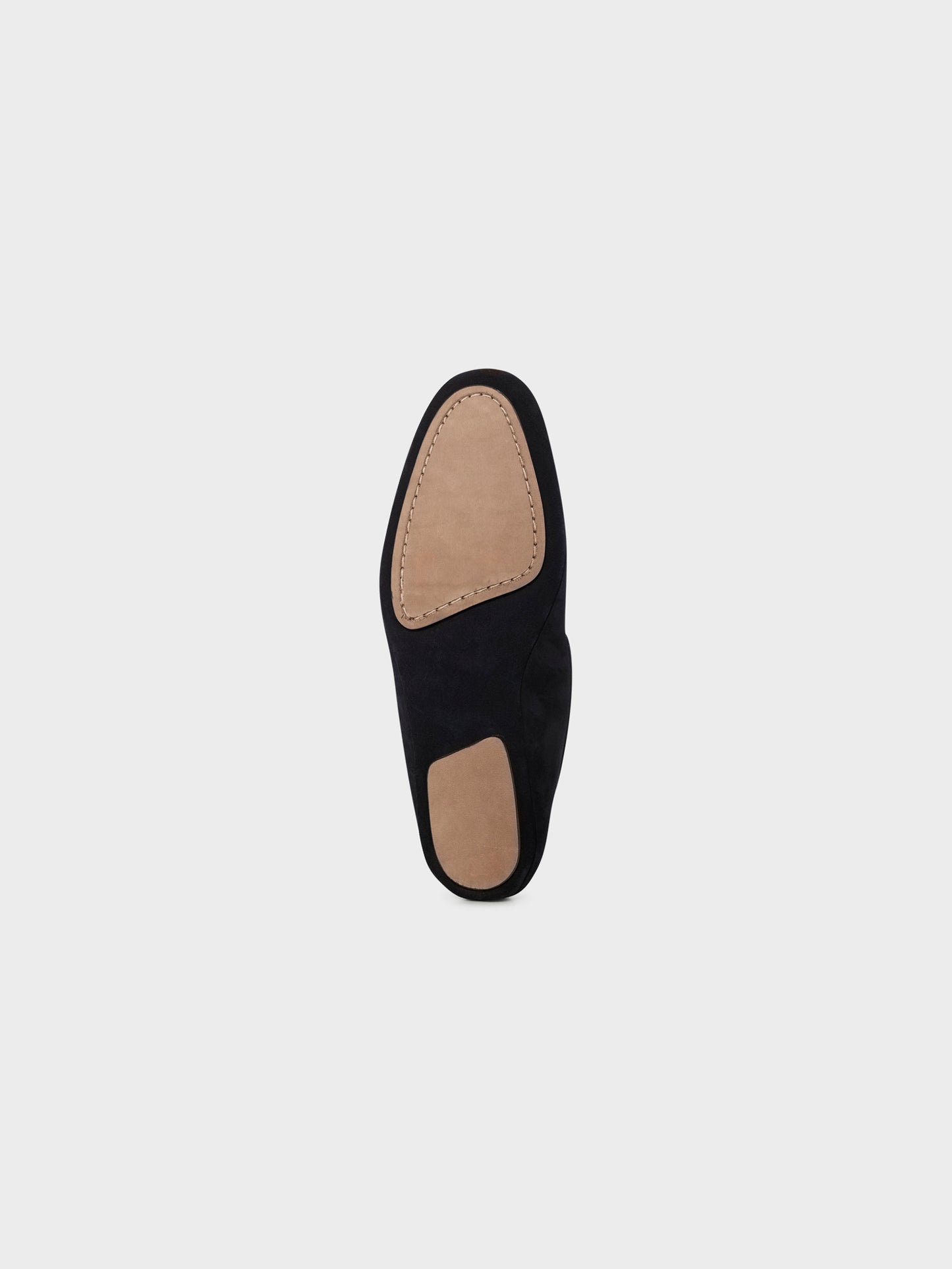 Slipper in pelle scamosciata marrone