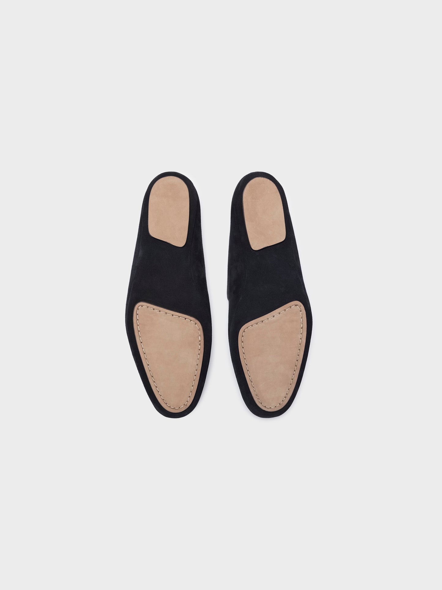 Slipper in pelle scamosciata marrone