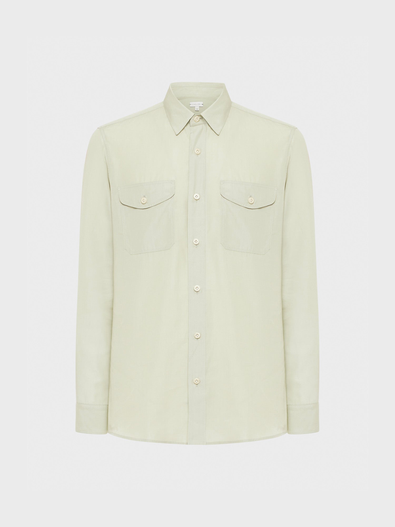 Sage green tencel shirt Sage green tencel shirt