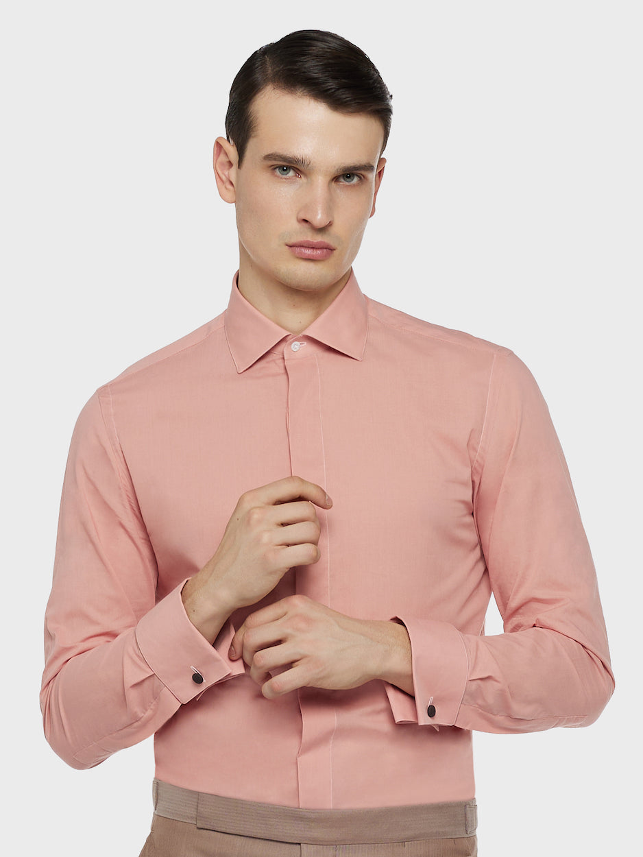Pink Cotton Shirt