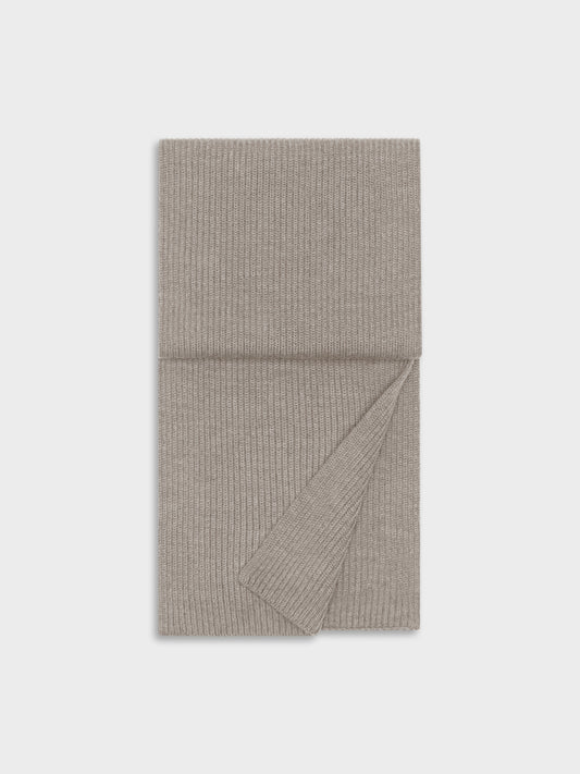 Caruso Menswear Abbigliamento Uomo Accessori Sciarpa in lana beige look 2