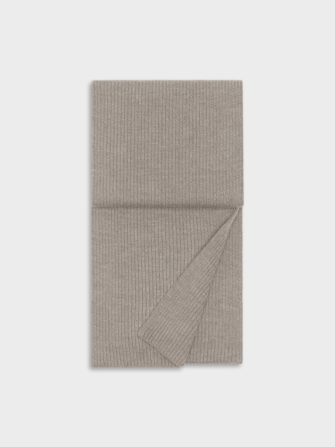 Caruso Menswear Abbigliamento Uomo Accessori Sciarpa in lana beige look 2