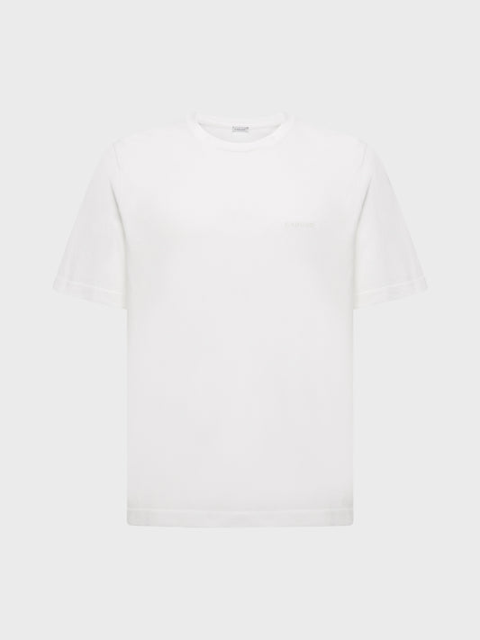 Caruso Menswear Abbigliamento Uomo T-Shirt girocollo seamless in jersey bianco still