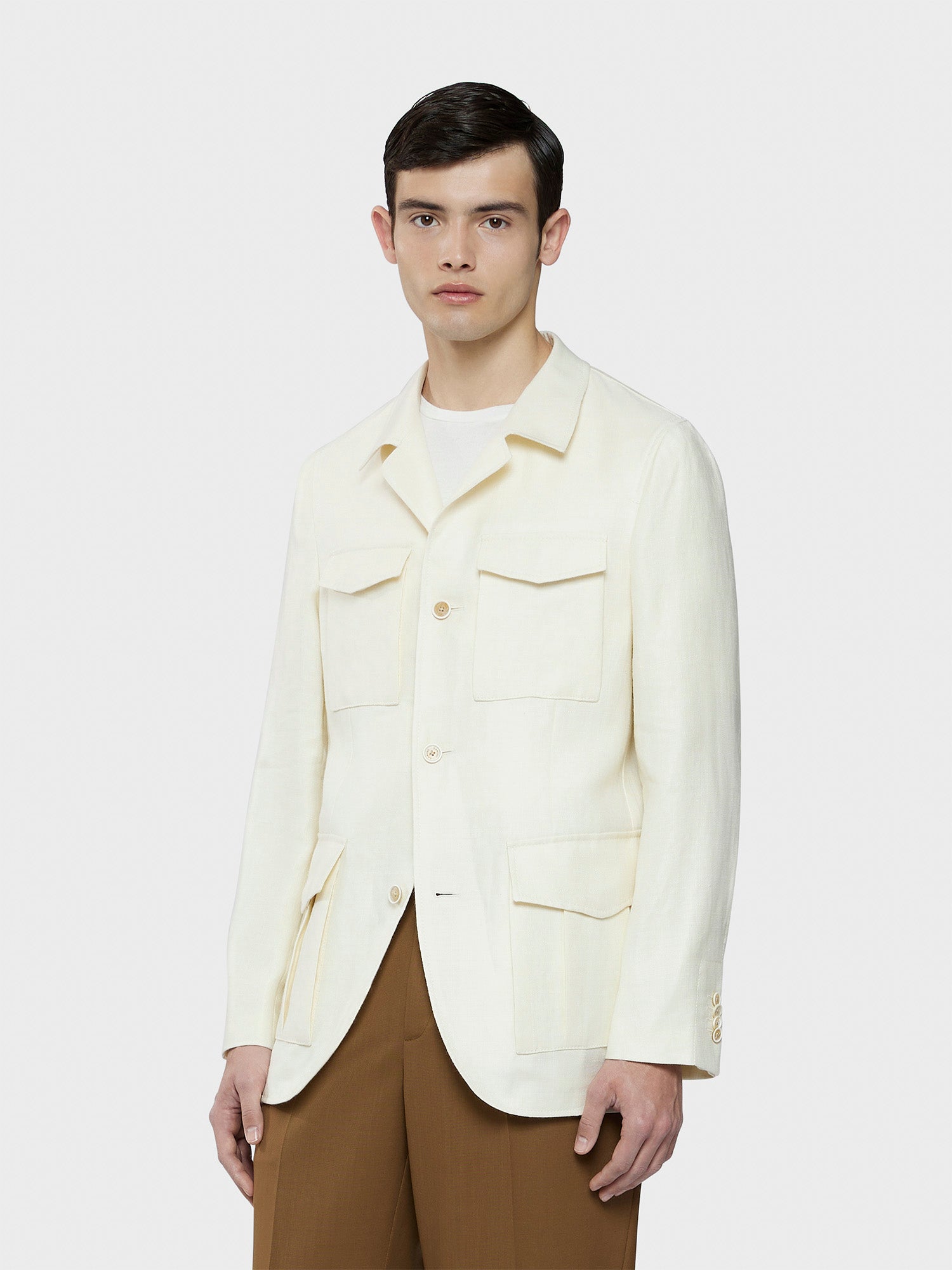 The Safari Jacket - Made in Italy Lightweight Men's Jacket – Caruso